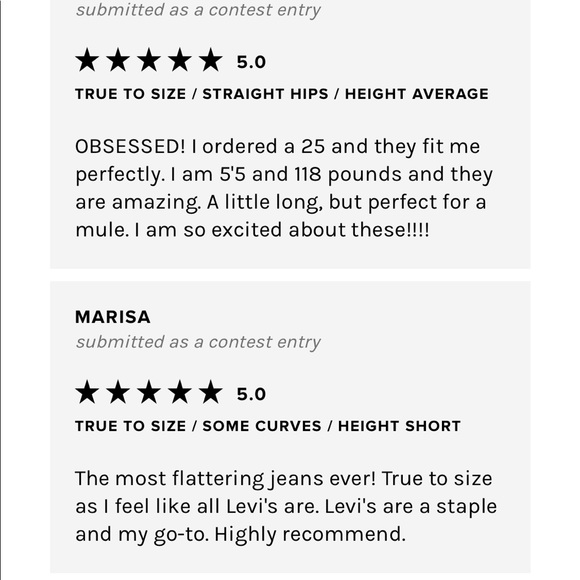 Levi’s Ribcage Jeans - Picture 5 of 6